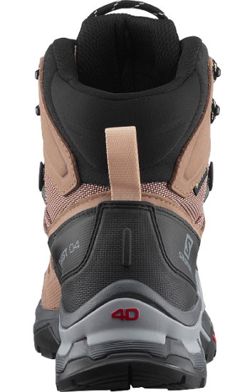 Ботинки женские Salomon Quest 4 GTX Sirocco/Mocha Mous - Фото 3 большая