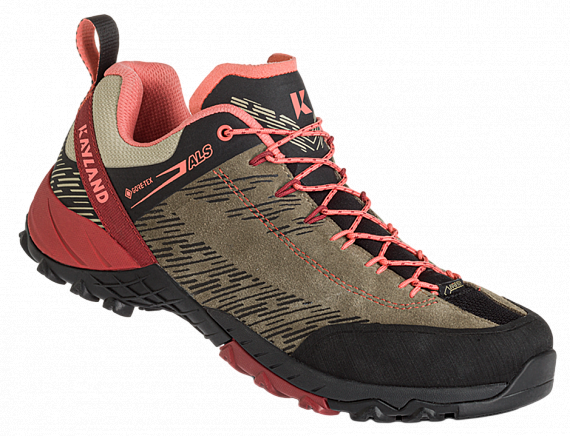 Ботинки женские Kayland Revolt Gtx Brown/Red - Фото 1 большая