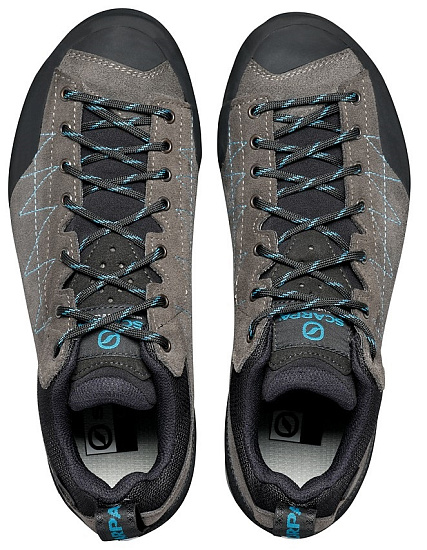 Ботинки женские Scarpa Zodiac Gtx Suede Shark/Maldive - Фото 5 большая