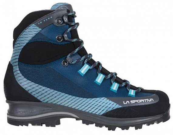 Ботинки женские La Sportiva Trango TRK Leather Gtx Opal/Pacific Blue - Фото 1 большая