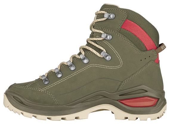 Ботинки женские Lowa Renegade Evo Gtx Mid Graugrun/Panna - Фото 5 большая