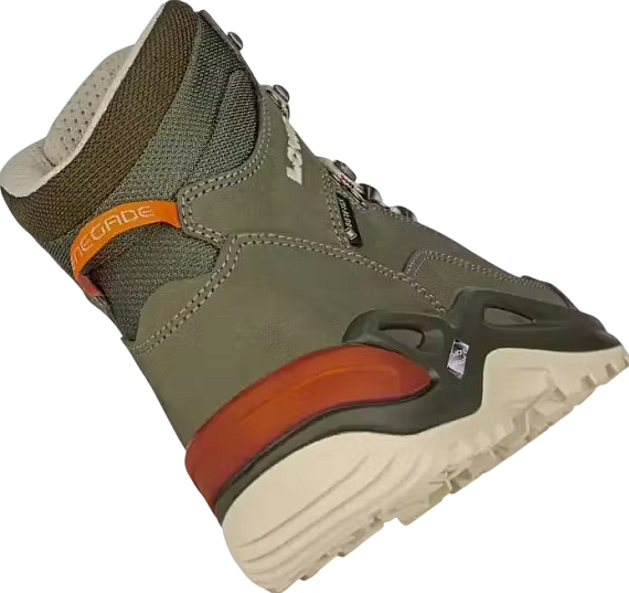 Ботинки женские Lowa Renegade Evo Gtx Mid Graugrun/Panna - Фото 5 большая