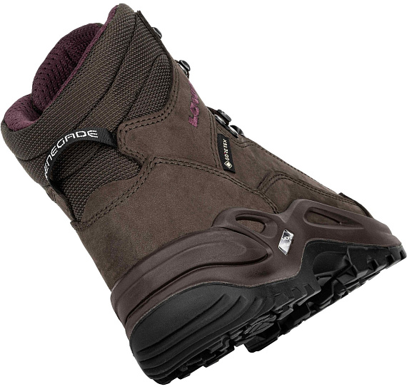 Ботинки женские Lowa Renegade Gtx Mid Espresso - Фото 5 большая