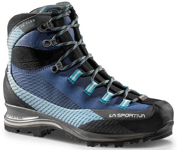 Ботинки женские La Sportiva Trango Trk Leather Gtx Opal/Pacific Blue - Фото 5 большая