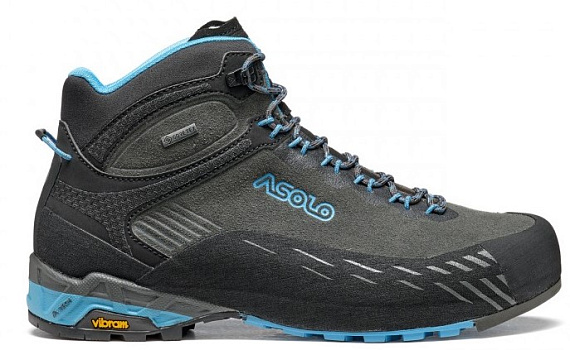 Ботинки женские Asolo Eldo Mid Lth GV ML Graphite/Blue Moon - Фото 2 большая