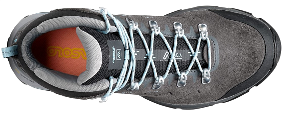 Ботинки женские Asolo Acadia Mid Lth Gtx ML Graphite/Sky Blue - Фото 2 большая
