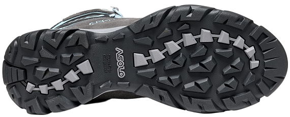 Ботинки женские Asolo Acadia Mid Lth Gtx ML Graphite/Sky Blue - Фото 3 большая
