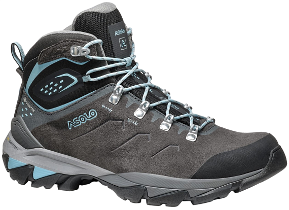 Ботинки женские Asolo Acadia Mid Lth Gtx ML Graphite/Sky Blue - Фото 7 большая