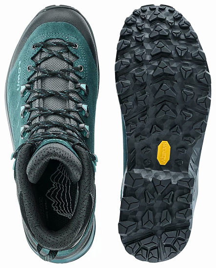 Ботинки женские Lowa Randir Gtx Mid Petrol/Arctic - Фото 3 большая