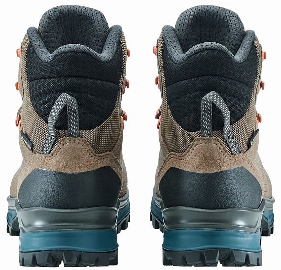 Ботинки женские Lowa Randir Gtx Mid Stone/Petrol - Фото 2 большая