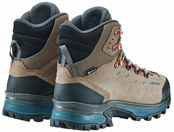 Ботинки женские Lowa Randir Gtx Mid Stone/Petrol - Фото 5 большая