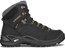 Ботинки женские Lowa Renegade Warm Gtx Mid Black/Champagne