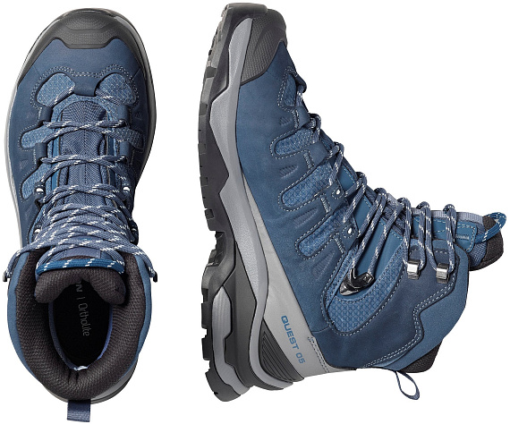 Ботинки женские Salomon Quest 5 Gtx Spellbound/Grisaille/Black - Фото 2 большая