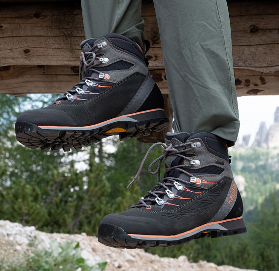 Ботинки женские Kayland Legacy Gtx Grey/Peach - Фото 3 большая