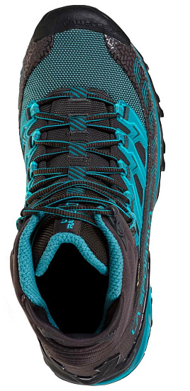 Ботинки женские La Sportiva Ultra Raptor II Mid GTX Carbon/Topaz - Фото 5 большая