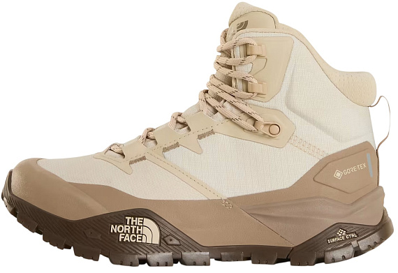 Ботинки женские The North Face Offtrail Hike Mid Gtx Timeless Taupe/Garnet - Фото 2 большая