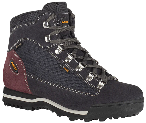 Ботинки женские AKU Ultralight Micro Gtw Anthracite/Smokedviolet - Фото 2 большая