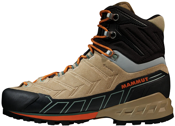 Ботинки женские Mammut Kento Tour High Gtx Savannah/Dark Tangerine - Фото 9 большая