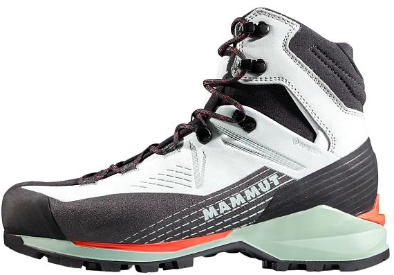 Ботинки женские Mammut Kento Guide II High Gtx Silver Sage/Black - Фото 10 большая