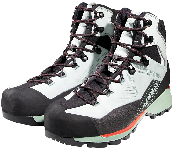 Ботинки женские Mammut Kento Guide II High Gtx Silver Sage/Black - Фото 11 большая
