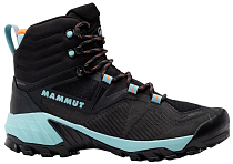 Ботинки женские Mammut Sapuen High Gtx Black/Dark Frosty