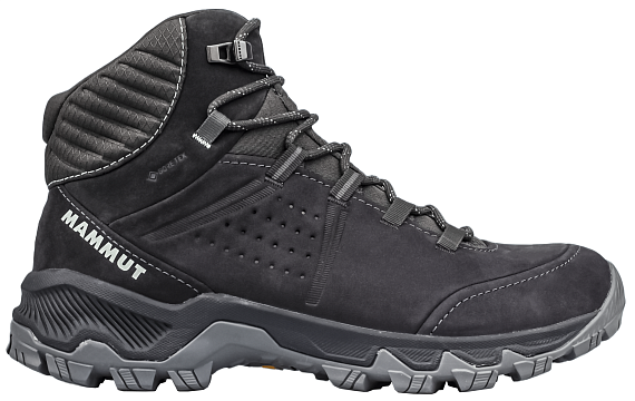 Ботинки женские Mammut Nova IV Mid Gtx Dark Steel/Dark Jade - Фото 1 большая