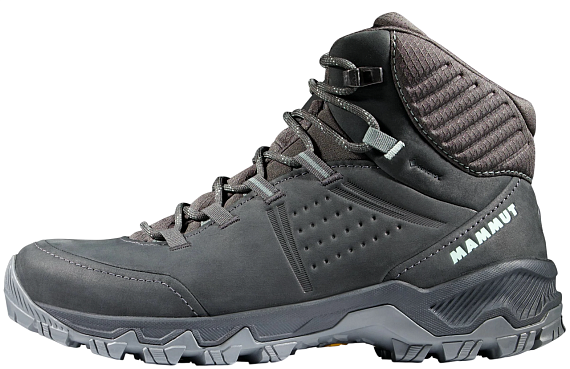 Ботинки женские Mammut Nova IV Mid Gtx Dark Steel/Dark Jade - Фото 2 большая
