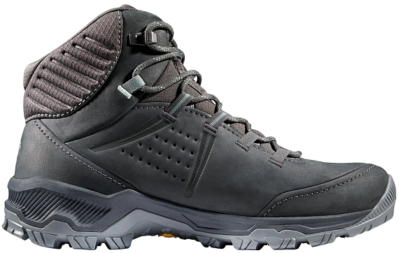 Ботинки женские Mammut Nova IV Mid Gtx Dark Steel/Dark Jade - Фото 3 большая