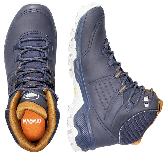 Ботинки женские Mammut Nova IV Mid Gtx Marine/Cheetah - Фото 5 большая