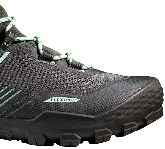 Ботинки женские Mammut Ducan II High Gtx Steel/Neo Mint - Фото 4 большая