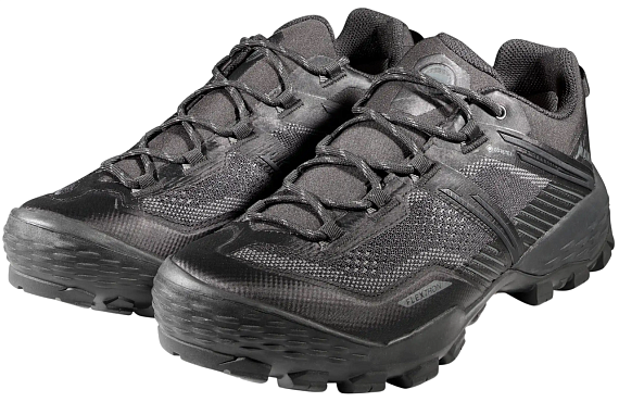 Ботинки женские Mammut Ducan II Low Gtx Black - Фото 2 большая