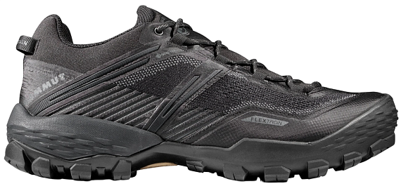 Ботинки женские Mammut Ducan II Low Gtx Black - Фото 1 большая