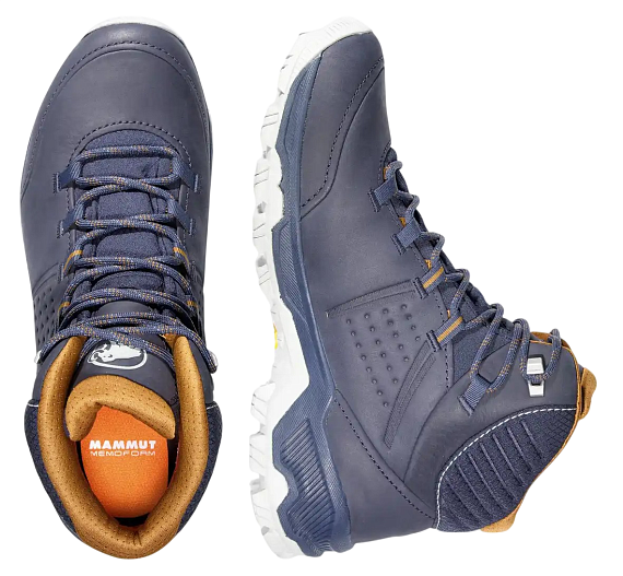 Ботинки женские Mammut Nova IV Mid Gtx Marine/Cheetah - Фото 4 большая