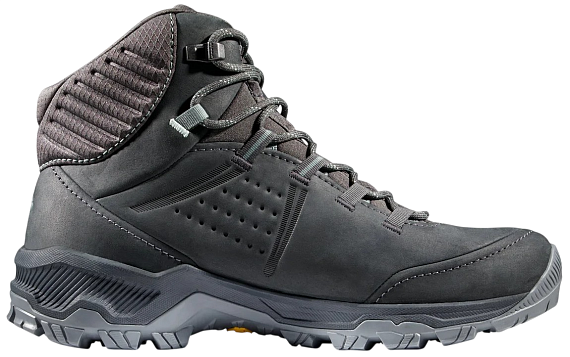 Ботинки женские Mammut Nova IV Mid Gtx Dark Steel/Dark Jade - Фото 6 большая