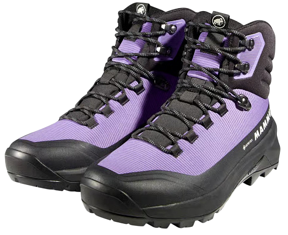 Ботинки женские Mammut Ducan III High Gtx Lavandin/Black - Фото 2 большая
