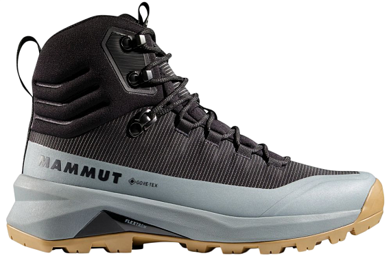 Ботинки женские Mammut Ducan III High Gtx Black/Platinum - Фото 1 большая