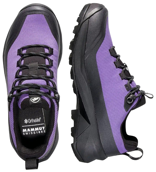 Ботинки женские Mammut Ducan III Low Gtx Lavandin/Black - Фото 4 большая