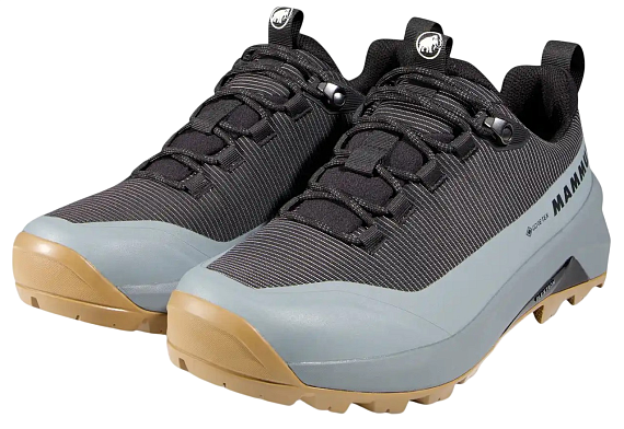 Ботинки женские Mammut Ducan III Low Gtx Black/Platinum - Фото 2 большая