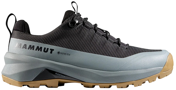 Ботинки женские Mammut Ducan III Low Gtx Black/Platinum - Фото 1 большая