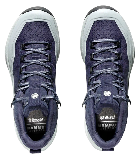 Ботинки женские Mammut Sertig III Mid Gtx Marine/Platinum - Фото 2 большая