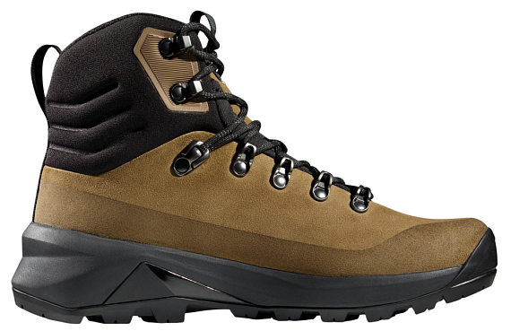 Ботинки женские Mammut Ducan III High Lth Gtx Dark Sand/Black - Фото 6 большая
