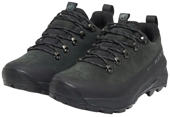 Ботинки женские Mammut Ducan III Low Lth Gtx Gabbro/Black - Фото 2 большая