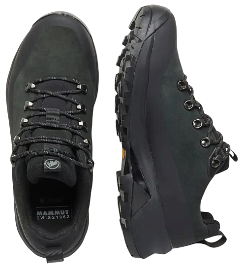 Ботинки женские Mammut Ducan III Low Lth Gtx Gabbro/Black - Фото 4 большая