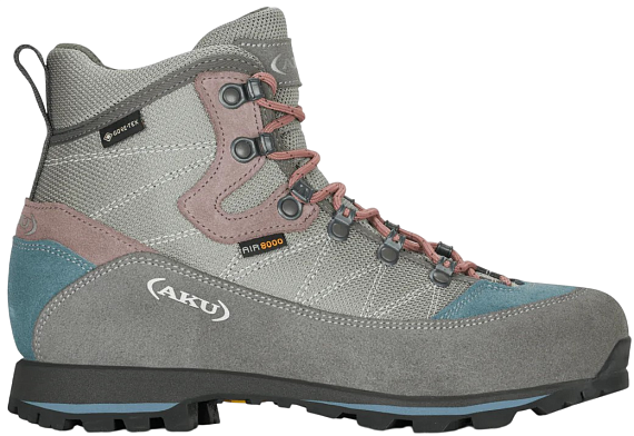 Ботинки женские AKU Trekker Lite III Gtx Grey/Avio - Фото 1 большая