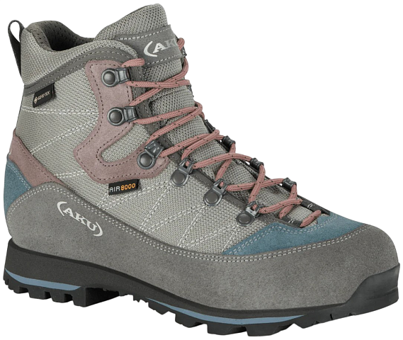 Ботинки женские AKU Trekker Lite III Gtx Grey/Avio - Фото 5 большая