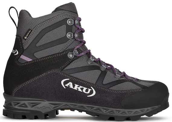 Ботинки женские AKU Trekker Pro II Gtx Grey/Violet - Фото 1 большая