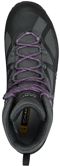 Ботинки женские AKU Trekker Pro II Gtx Grey/Violet - Фото 4 большая