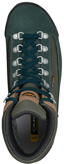 Ботинки женские AKU Ultra Light Original Gtx Grey/Green - Фото 4 большая