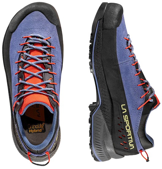 Ботинки женские La Sportiva TX4 Evo Gtx Moonlight/Cherry Tomato - Фото 4 большая