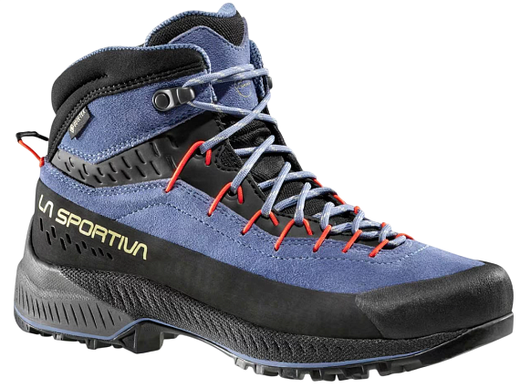 Ботинки женские La Sportiva TX4 Evo Mid Gtx Moonlight/Cherry Tomato - Фото 2 большая